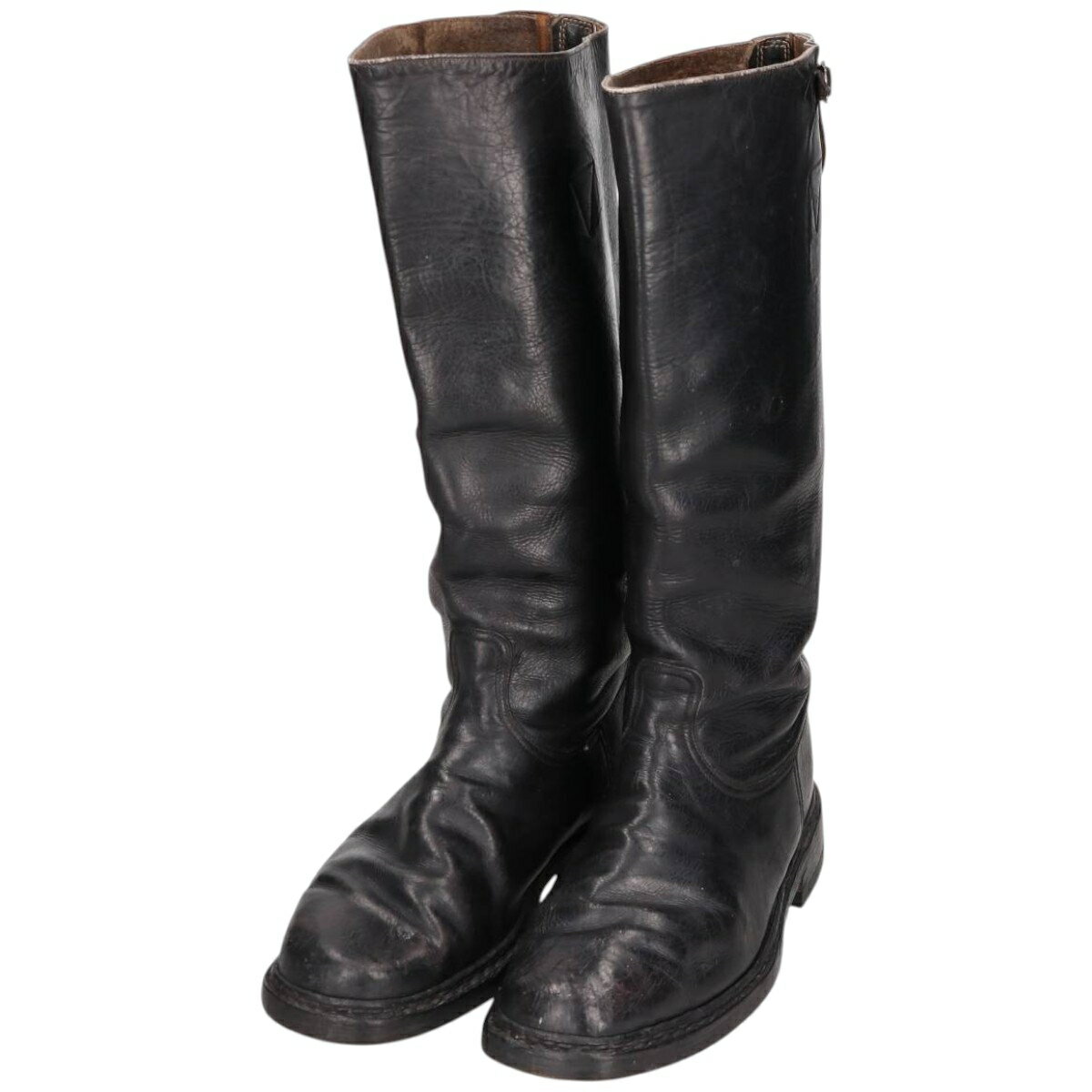 【中古】古着ジョッキー乗馬ブーツメ...