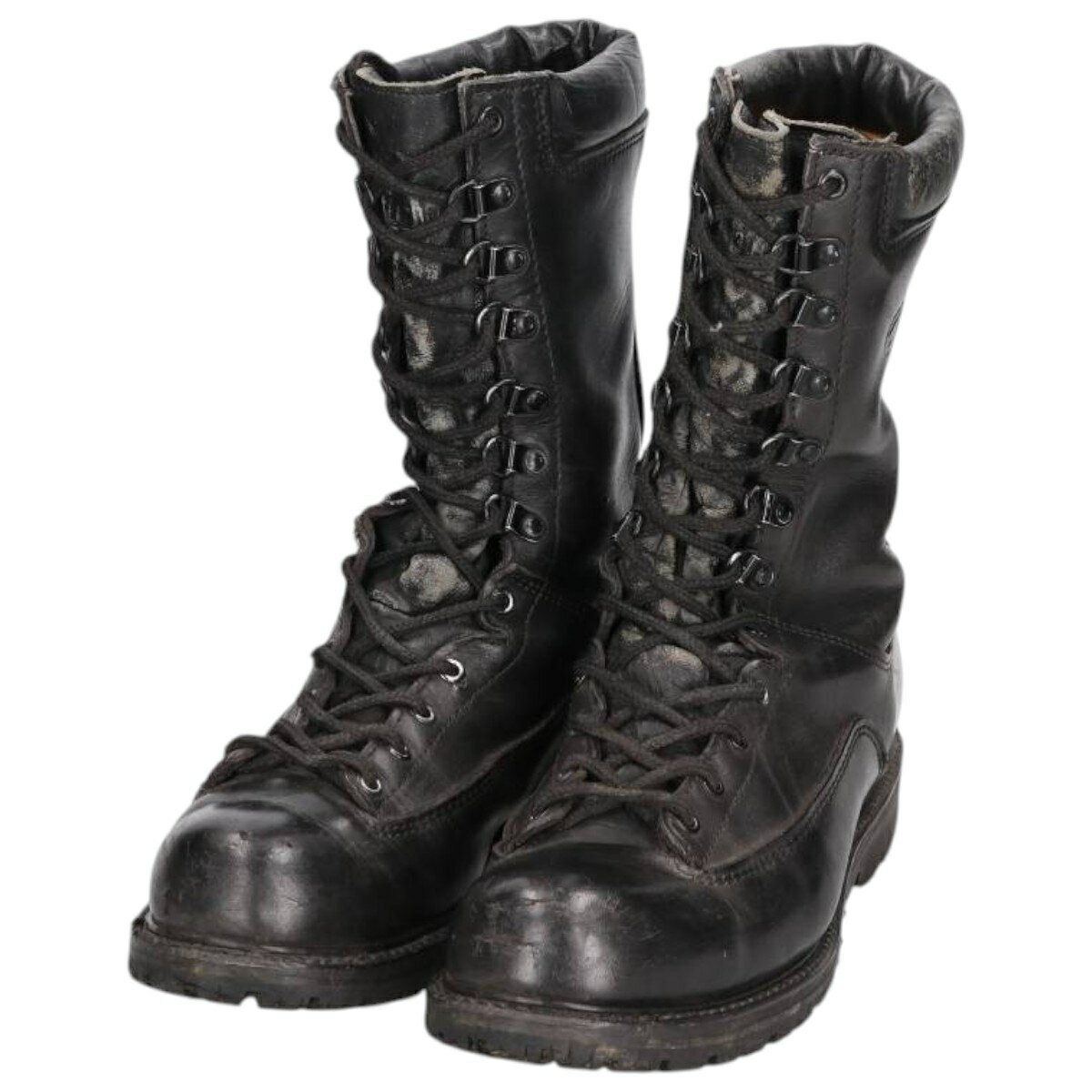 古着 GORE-TEX ゴアテックス スチールトゥ ワークブーツ USA製 8 メンズ27.0cm相当 /saa014541 【中古】 【251127】 ブラック系 春夏秋冬