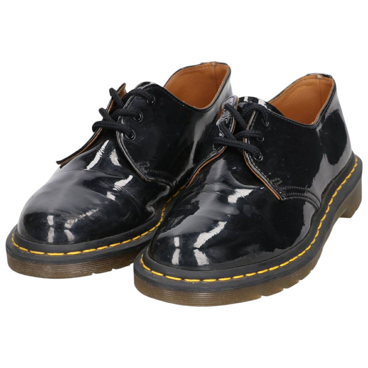 【未使用】Dr.Martens 3ホール パテント　10084 エナメルUK7 楽天市場】dr．martens 3ホール エナメルの通販