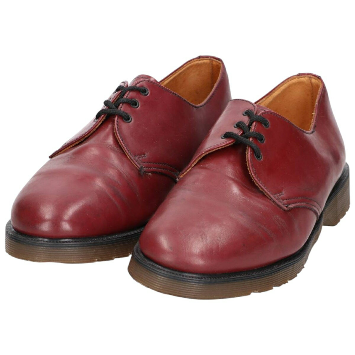 Rakuten - 古着 ドクターマーチン Dr.Martens EXPORT QUALITY 3ホールシューズ 英国製 8 メンズ27.0cm相当 /saa014914 【中古】 【260212】 レッド系 春夏秋冬