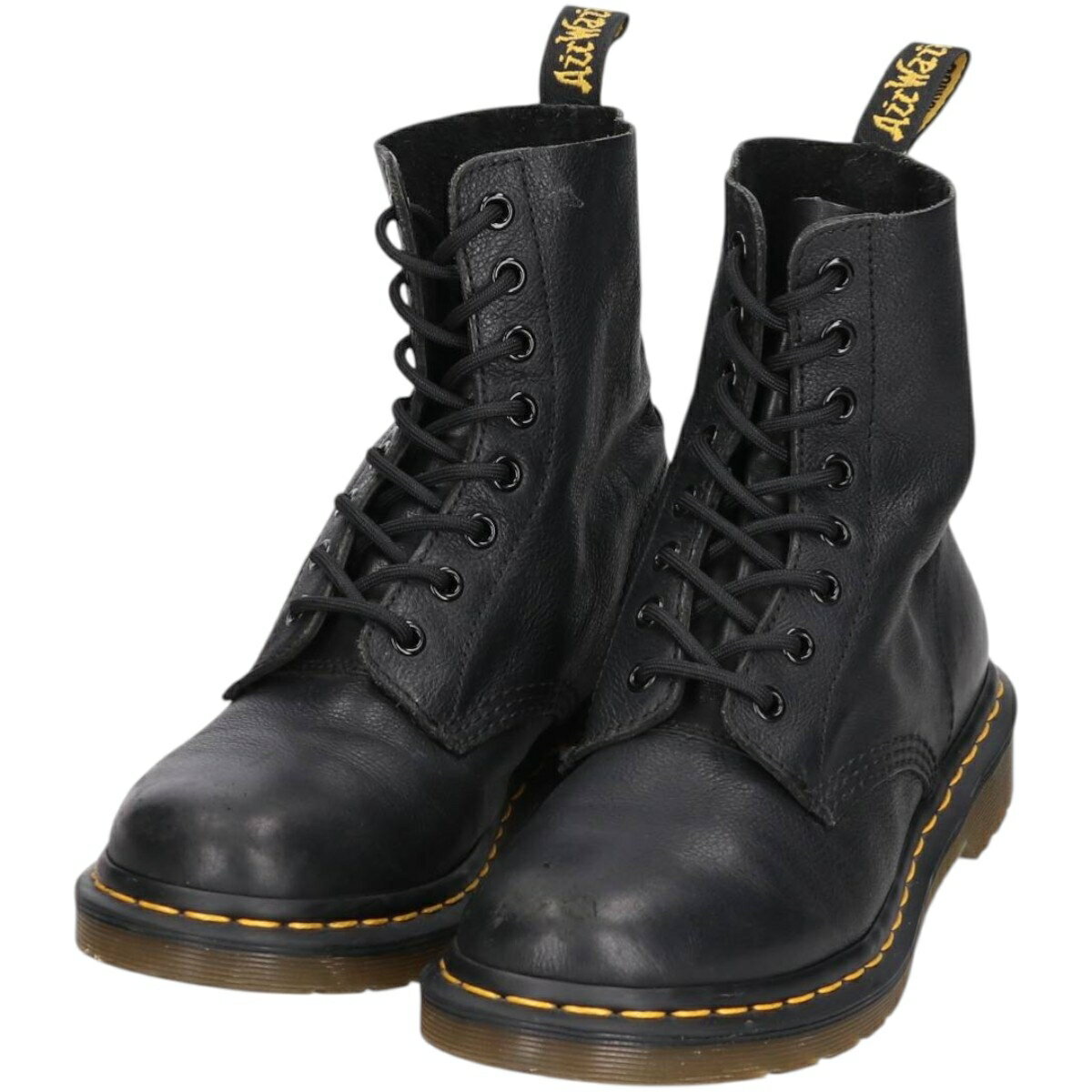 Rakuten - 古着 ドクターマーチン Dr.Martens PASCAL 8ホールブーツ 6 レディース25.0cm相当 /saa014938 【中古】 【260215】 【Elulu/エルル】 ブラック系 春夏秋冬