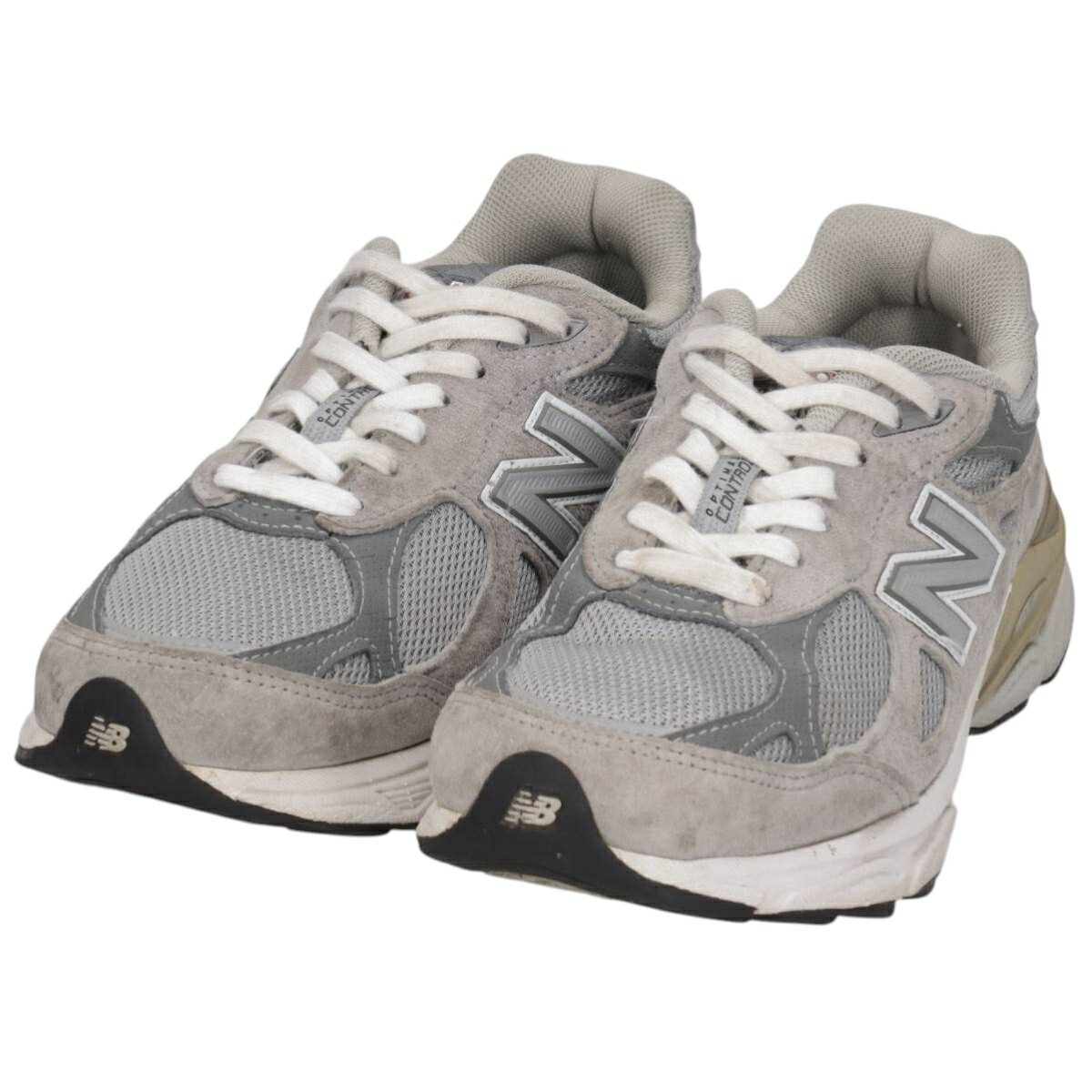古着 ニューバランス NEW BALANCE W990 GL3 スニーカー USA製 06 2E レディース23.0cm相当 /saa015013 【中古】 【260402】 【ADEL/アデル】 グレー系 春夏秋冬