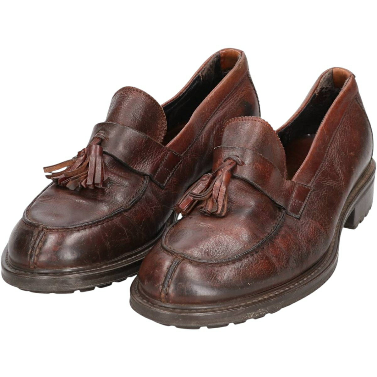 古着 タッセルローファー メンズ28.0cm相当 /saa015124 【中古】 【251026】 【SS2603_10】 ブラウン系 春夏秋冬