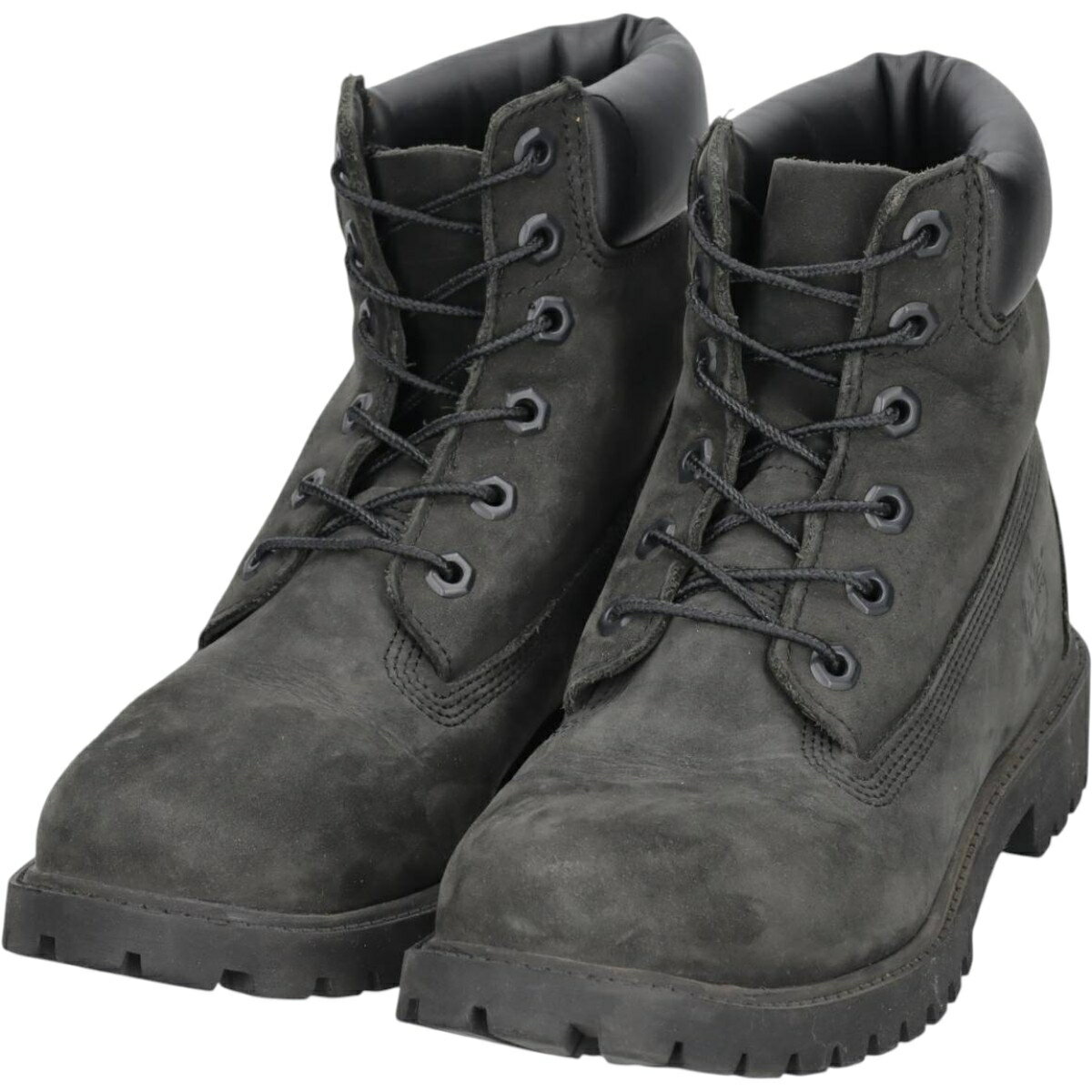 古着 ティンバーランド Timberland 6インチプレミアム スエード PRIMALOFT プリマロフト ワークブーツ 5 M レディース22.0cm相当 /saa015204 【中古】 【260423】 【Elulu/エルル】 ブラック系 春夏秋冬