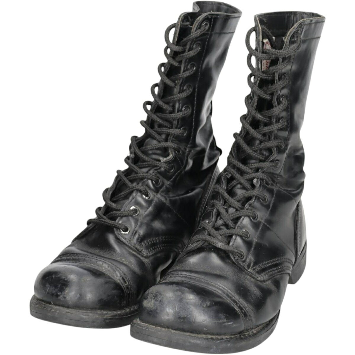 Pecos Type - 古着 コーコラン Corcoran ストレートチップ ジャンプブーツ ミリタリーブーツ USA製 8 1/2EE メンズ26.5cm相当 ヴィンテージ /saa015276 【中古】 【260516】 ブラック系 春夏秋冬