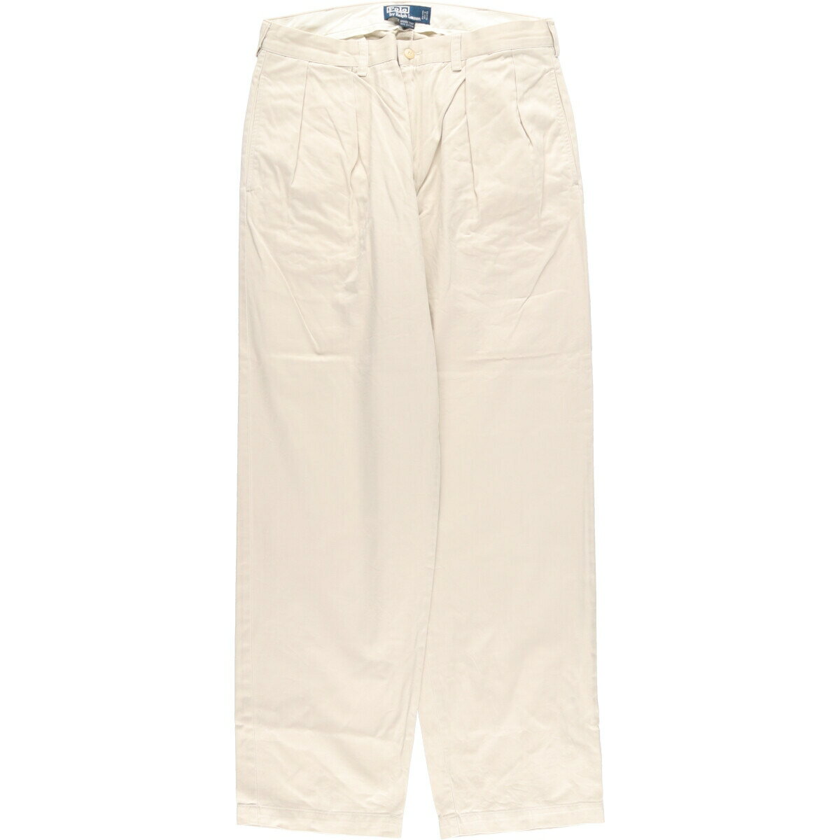 古着 ラルフローレン Ralph Lauren POLO by Ralph Lauren ANDREW PANT ツータック チノパンツ メンズw34 /taa000651 【中古】 【231113】
