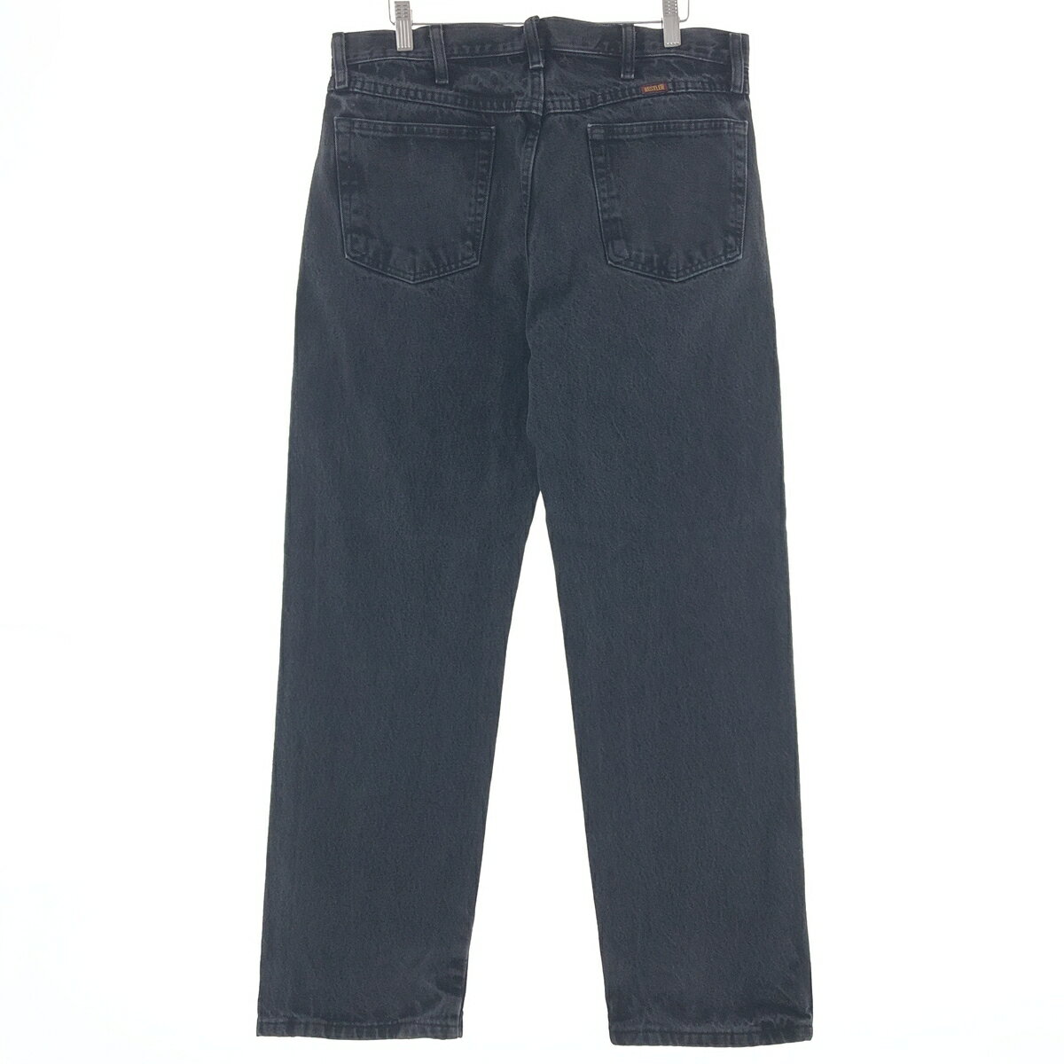 古着 RUSTLER ブラックデニム デニムパンツ メンズw35 /taa000956 【中古】 【231111】