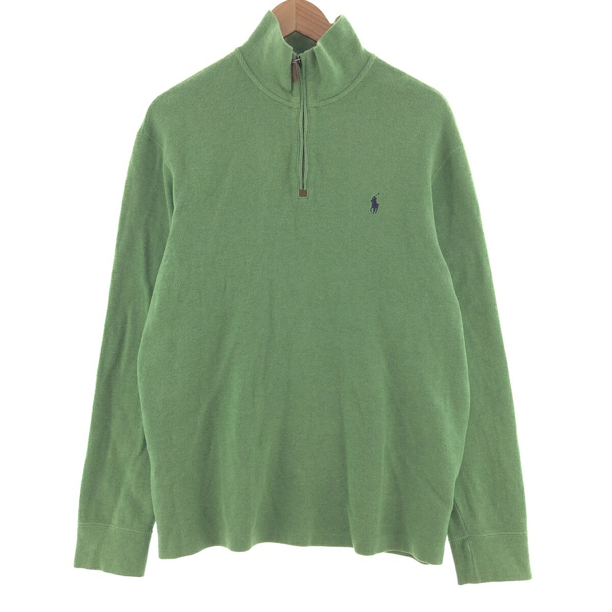 古着 ラルフローレン Ralph Lauren POLO by Ralph Lauren ハーフジップスウェットシャツ トレーナー メンズL /taa002067 【中古】 【231104】