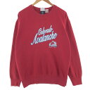 古着 90'S SPORT ATTACK NHL COLORADO AVALANCHE コロラドアバランチ スウェットシャツ トレーナー メンズL ヴィンテージ /taa002783 【中古】 【240108】