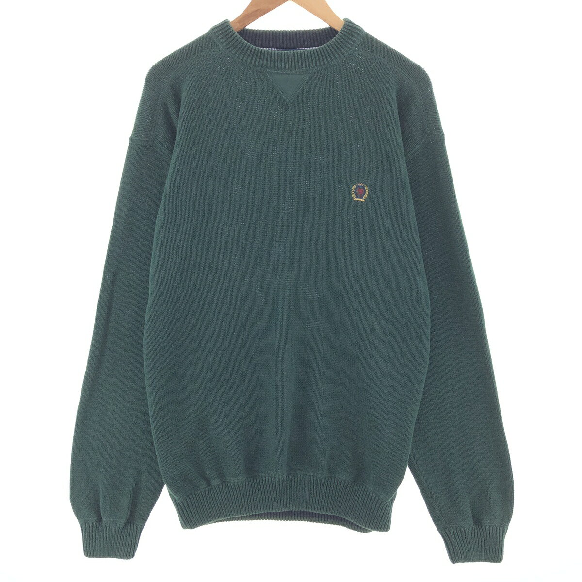 古着 トミーヒルフィガー TOMMY HILFIGER コットンニットセーター メンズL相当 /taa003432 【中古】 【250207】 【SS2509_30】