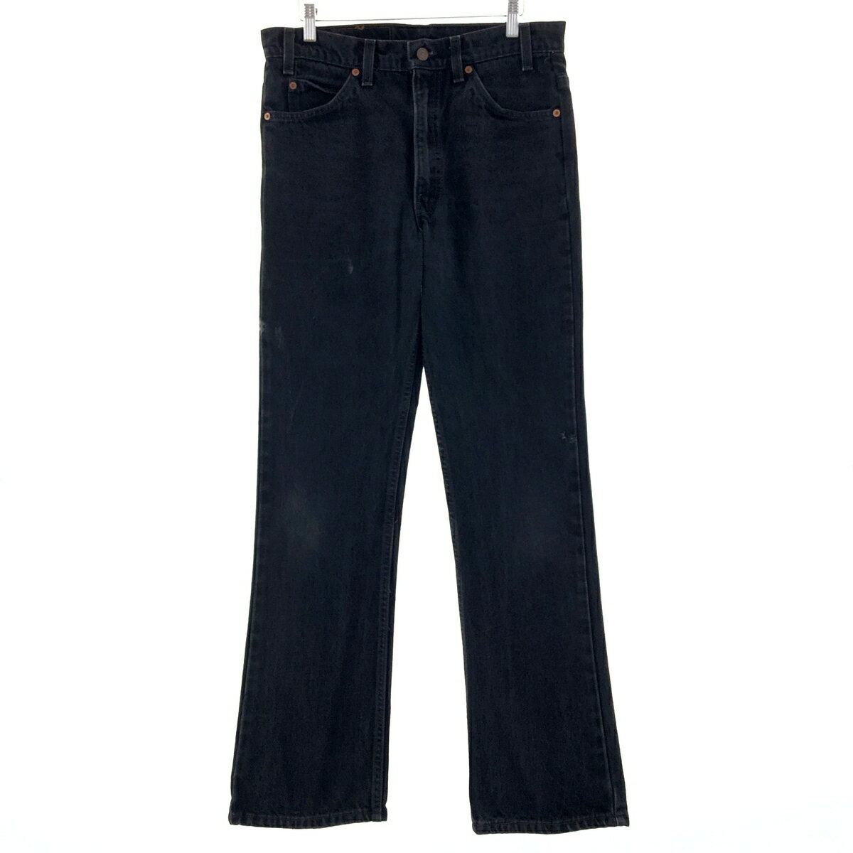 古着 90年代 リーバイス Levi's 517 オレンジタブ ブラックデニム ブーツカットデニムパンツ USA製 メンズw34 ヴィンテージ /taa003812 【中古】 【231211】