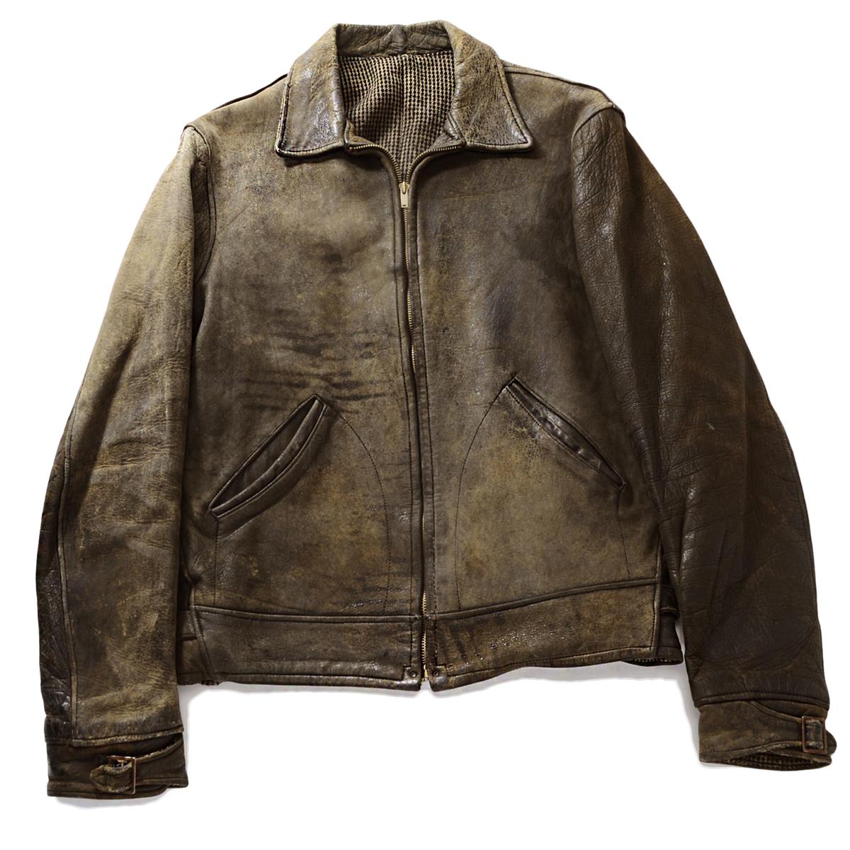 40s スポーツジャケット ベルタロン TALON 古着 30s 50s