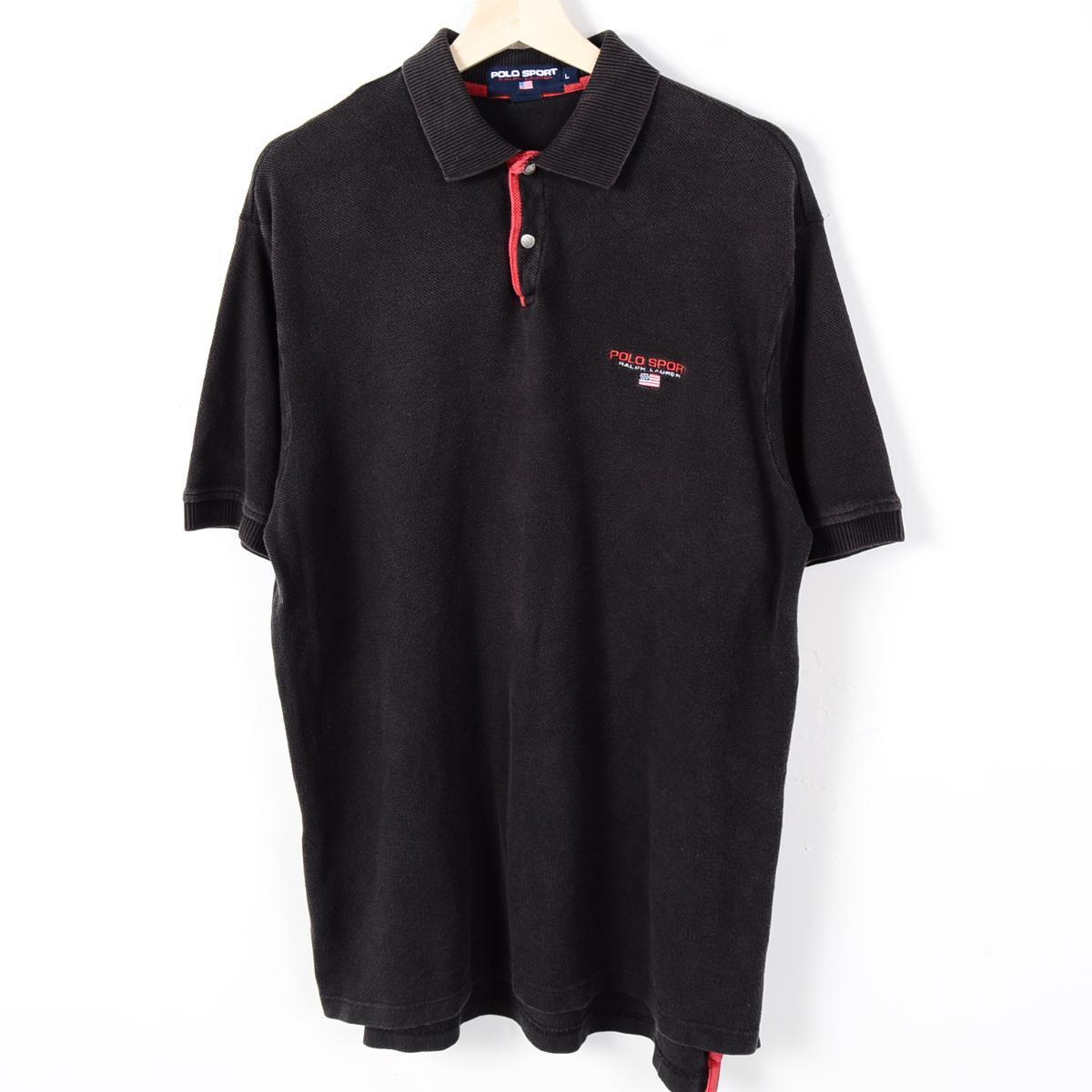 ラルフローレン POLO SPORT ポロスポーツ 半袖ポロシャツ メンズL Ralph Lauren /wer2720 【古着屋JAM】【中古】 160520