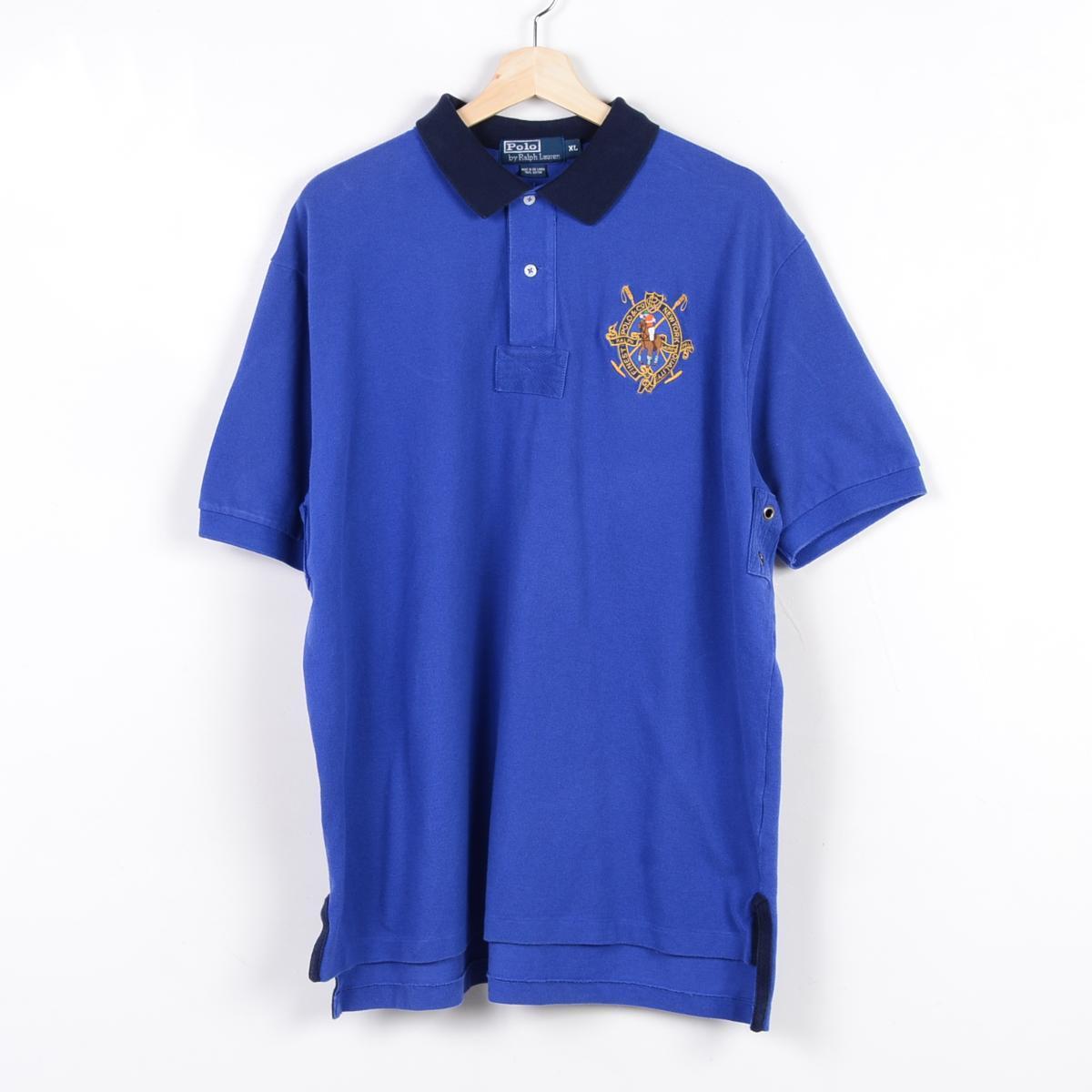 ラルフローレン POLO by Ralph Lauren 半袖 ポロシャツ メンズXL Ralph Lauren /wer3065 【古着屋JAM】【中古】 160520