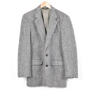 80年代 ハリスツイード USA製 ウールテーラードジャケット メンズM ヴィンテージ Harris Tweed /wex1518 【中古】 【161105】【SS1703】