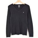 ラルフローレン POLO JEANS COMPANY Vネック コットンニットセーター レディースS Ralph Lauren /wab1059 【中古】 【170316】