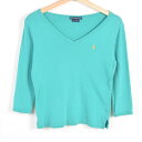 ラルフローレン RALPH LAUREN SPORT 七分袖 カットソー レディースM Ralph Lauren /wae0450 【中古】 【170518】