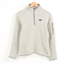 パタゴニア Patagonia ベターセーター ハーフジップ フリースプルオーバー レディースS /waf1870 【中古】 【170909】