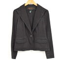 ラルフローレン Ralph Lauren LAUREN JEANS COMPANY ピークドラペル ブラックデニム テーラードジャケット レディースM /wah1182 【中古】 【171024】