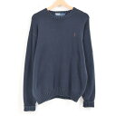ラルフローレン Ralph Lauren POLO by Ralph Lauren コットンニットセーター メンズL /waf7212 【中古】 【170918】