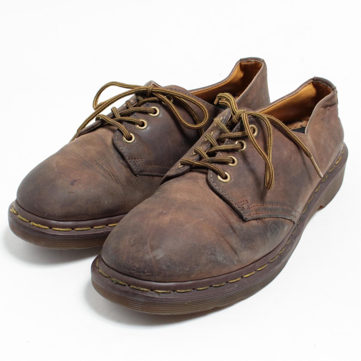 ドクターマーチン Dr.Martens 4ホールシューズ 英国製 UK9 メンズ27.5cm /bol5839 【中古】 【171009】【SS1906】【SS1909】【TS1911】【PD191128】【TS2001】