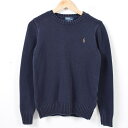 ラルフローレン Ralph Lauren POLO by Ralph Lauren コットンニットセーター レディースL /wak0807 【中古】 【171015】