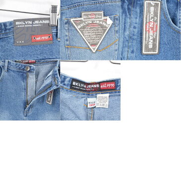 新品未使用品 BKLYN JEANS バギージーンズ デニムパンツ メンズw37 /wak4255 【中古】【古着屋JAM】 【171030】【PD1804-4】【SS1809】