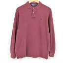 ラルフローレン Ralph Lauren POLO by Ralph Lauren 長袖 ラガーシャツ メンズL /wak4351 【中古】 【171030】