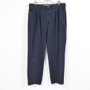 ラルフローレン Ralph Lauren POLO RALPH LAUREN ツータック チノパンツ USA製 メンズw35 /wak5078 【中古】 【171107】