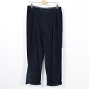 ラルフローレン Ralph Lauren LAUREN ローレン 太畝 ツータック コーデュロイパンツ レディースXL(w32) /waj4265 【中古】 【171126】