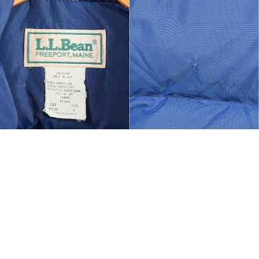 70〜80年代 エルエルビーン L.L.Bean ダウンベスト USA製 レディースS ヴィンテージ /wam2719 【中古】 【171207】