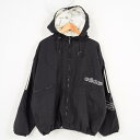 90年代 アディダス adidas 中綿パーカー メンズXXL /wam5203 【中古】 【171216】