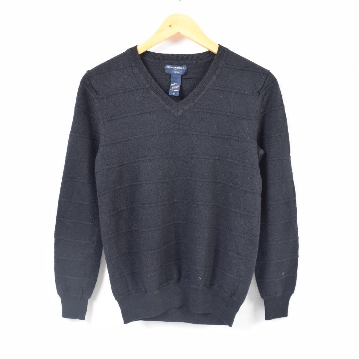 バナナリパブリック BANANA REPUBLIC Vネック メリノウールニットセーター レディースS /wao0123 【中古】【古着】 【171219】【SS1801-2】【PD191018】【TS1910】【GS1911】【TS2001】【ws2001】【【WS2001】】
