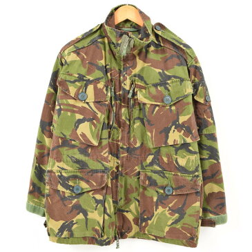 イギリス軍実品 DPMカモ 迷彩 ミリタリー コンバットジャケット メンズL /wal5880 【中古】【古着屋JAM】【古着屋JAM】 【180209】【SS1811】