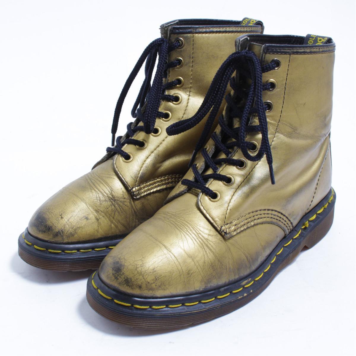 ドクターマーチン Dr.Martens 8ホールブーツ 英国製 UK6 レディース24.5cm /bom5057 【中古】 【180401】【SS2006】【SS2103】【2b10f】【SS2106】