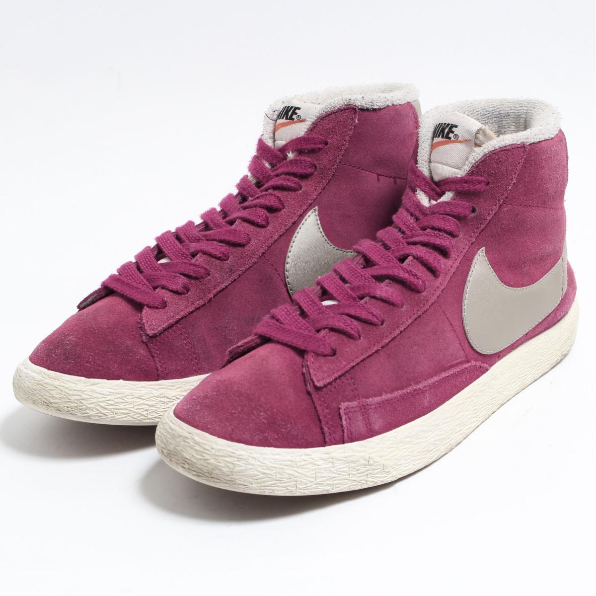 ナイキ NIKE BLAZER MID ブレーザー スニーカー US9.5 レディース26.5cm /bon7095 【中古】 【180830】