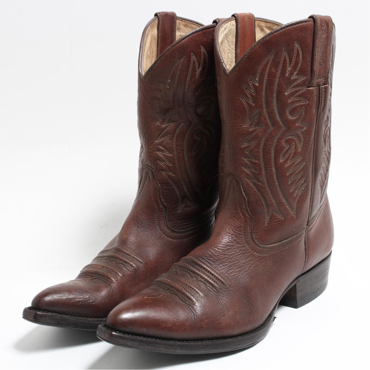 サンチョ SANCHO ウエスタンブーツ スぺイン製 メンズ26.0cm /bon6473 【中古】 【180910】【SS1912】【SS2007】