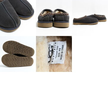 アグ UGG TASMAN ルームシューズ スリッポン W8 レディース25.0cm /boo0494 【中古】 【181105】