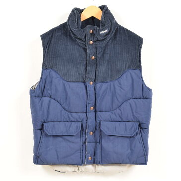 90年代 ジャンスポーツ JANSPORT コーデュロイ切替 ダウンベスト USA製 メンズXL /wat2566 【中古】 【181120】