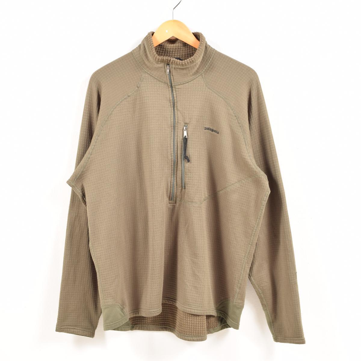06年製 パタゴニア Patagonia アルファグリーン Flash Pullover Special R1 フラッシュ プルオーバー スペシャル Level 2 M.A.R.S ハーフジップ フリースプルオーバー USA製 メンズXL /waw7332 【中古】【n1901】 【181210】【M2001】