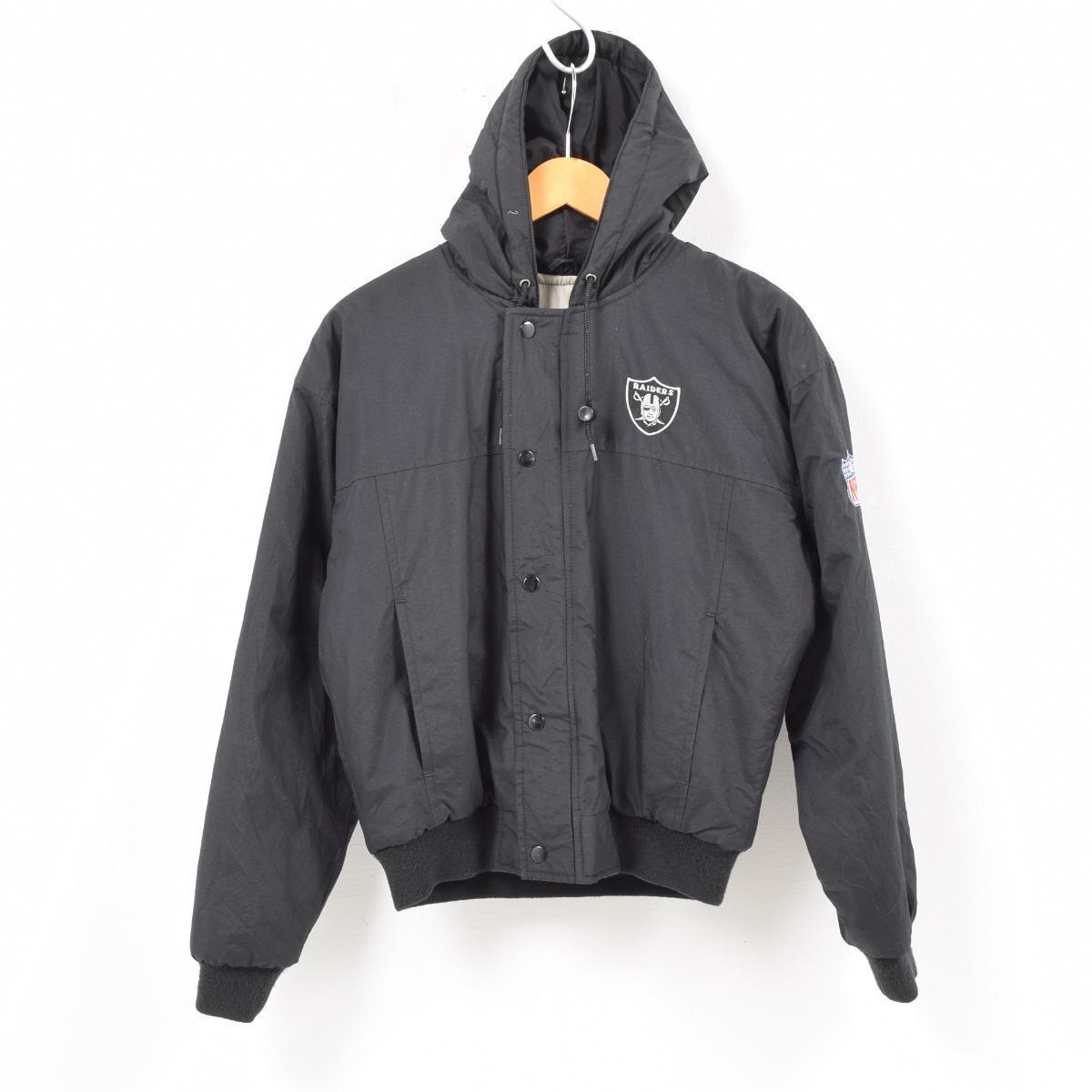 スターター Starter NFL OAKLAND RAIDERS オークランドレイダーズ フード付き 中綿ジャケット レディースS /wba0913 【中古】 【190110】【SS1903】【TS1911】
