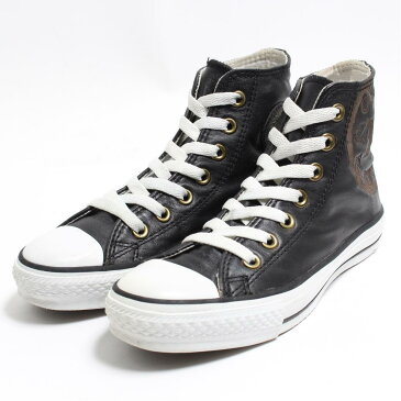 コンバース CONVERSE ALL STAR HI オールスター ハイカット レザースニーカー US3 レディース22.0cm /bon1948 【中古】 【181231】【SS2006】