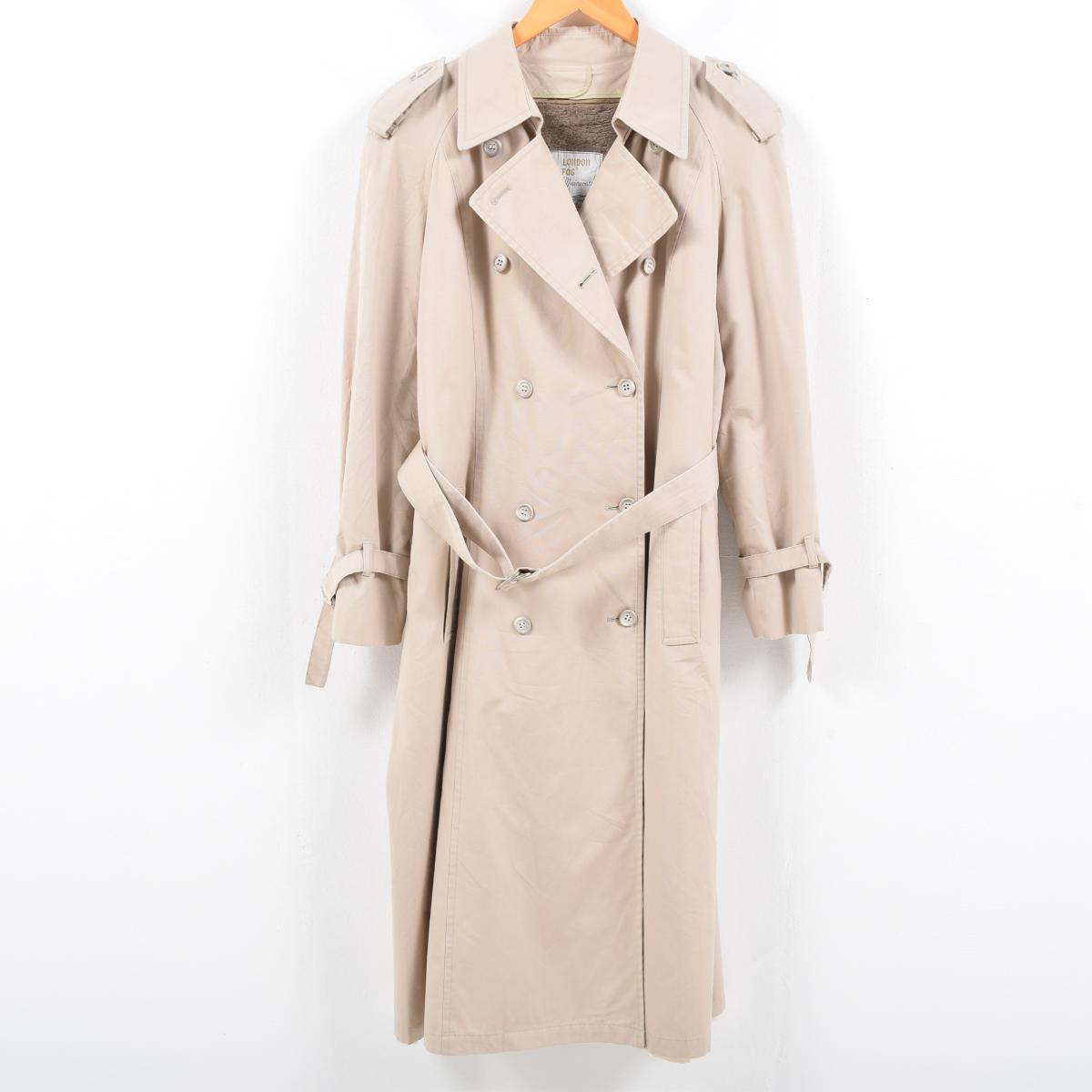 ロンドンフォグ London Fog ボアライナー付き ウエストベルト付き トレンチコート レディースm Wba7438 Ts1911 Pd01 Cs03 Ss06 Ss07 Cs07 Ss09 Js10 Ss12 Ss2101 Cs2101 トレンチコート 古着屋jam ジャム
