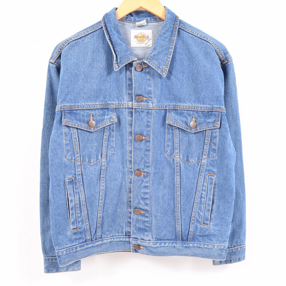 ハードロックカフェ HARD ROCK CAFE BEIJING デニムジャケット Gジャン レディースL /waw6307 【中古】 【190126】【SP10】【PD190919-1】【CS2003】【SS2006】【SS2007】【CS2007】【SS2009】