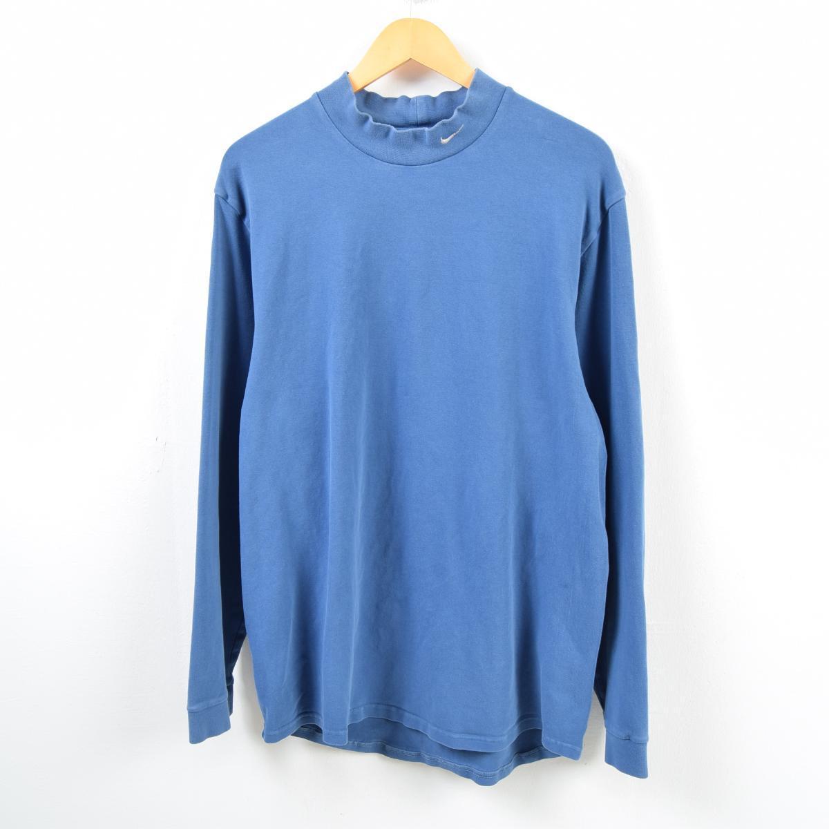 ナイキ Nike ハイネック モックネック ロングtシャツ ロンt メンズm Wbc9252 Cs01 Ss07 Cs07 長袖tシャツ 古着屋jam ジャム