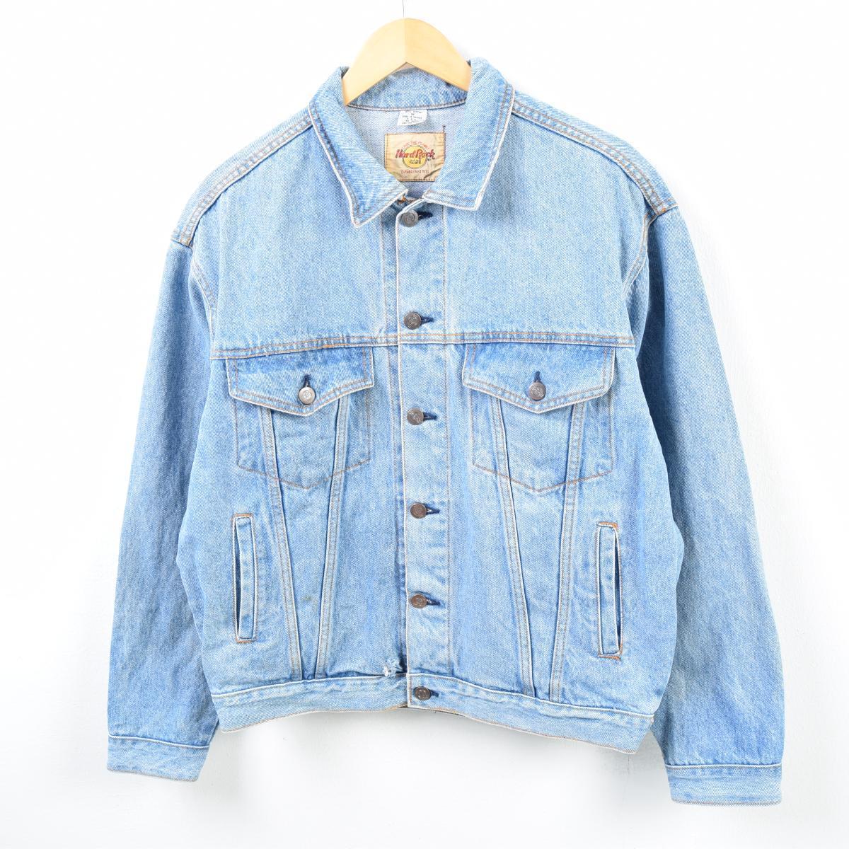 ハードロックカフェ HARD ROCK CAFE ORLANDO デニムジャケット Gジャン メンズL /wbc9139 【中古】 【190226】【SP10】【PD190919-1】【CS2003】【【SS2003】】