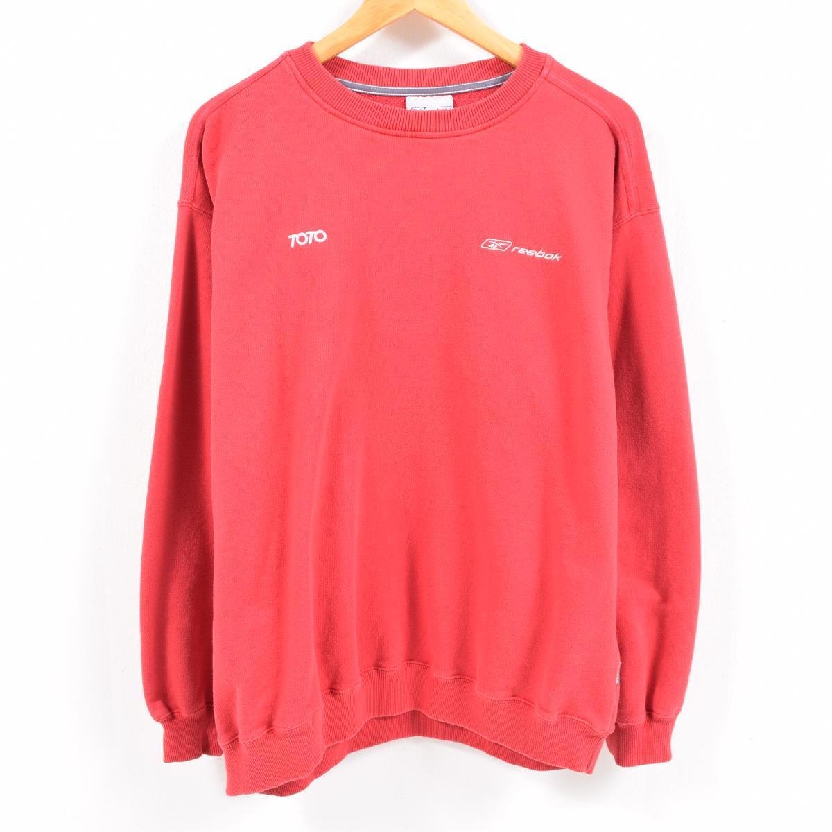 リーボック Reebok ワンポイントロゴスウェット トレーナー メンズl Wbc3637 Ss07 Cs07 Reebok リーボック 古着屋jam ジャム リーボック Reebok ワンポイントロゴスウェット トレーナー メンズl Wbc3637 Ss07 Cs07 Reebok リーボック 古着屋jam ジャム