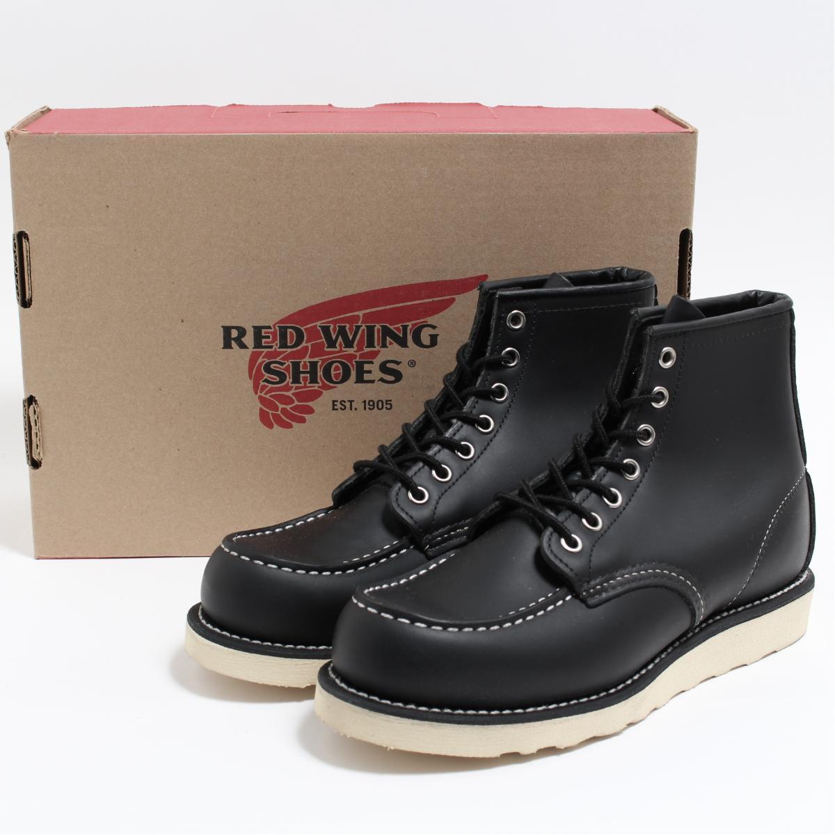 レッドウィング RED WING MOC TOE／モックトゥ／8179 ワークブーツ USA製 6.5D レディース24.5cm /boo6490 【アウトレット】 【190315】