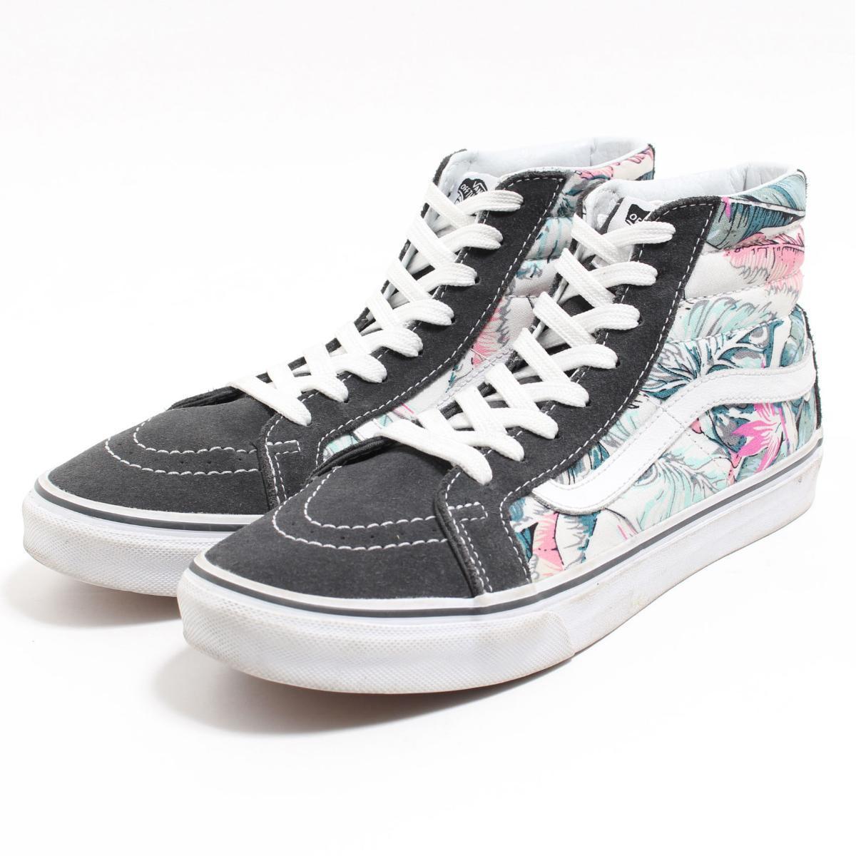 バンズ Vans Sk8 Hi ハイトップ ボタニカル柄 ハイカットスニーカー