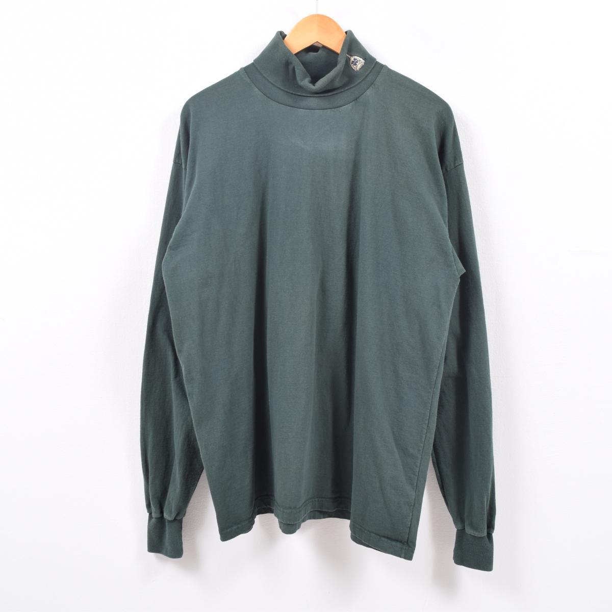 90年代 チャンピオン Champion タートルネック ワンポイント ロングtシャツ ロンt Usa製 メンズxl ヴィンテージ Wbd8636 Cs01 Ss07 Cs07 長袖tシャツ 古着屋jam ジャム 90年代 チャンピオン Champion タートルネック ワンポイント ロングtシャツ ロンt Usa製 メンズxl ヴィンテージ Wbd8636 Cs01 Ss07 Cs07 長袖tシャツ 古着屋jam ジャム